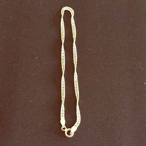 Sterling silver classic 7” bracelet